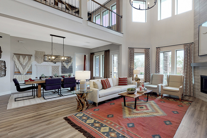 Southwestern Living Room Décor