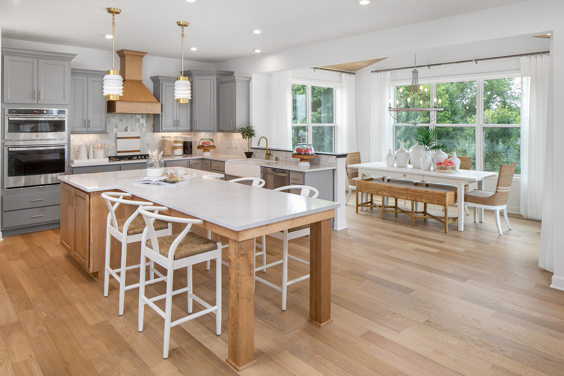 Light-Colored Kitchen