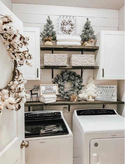 Redesigned Laundry Room